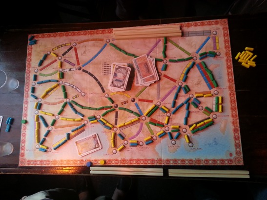 Ticket to Ride 2nd run end game